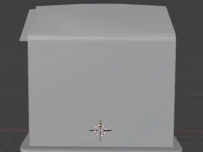 Low-poly House Free low-poly 3D model