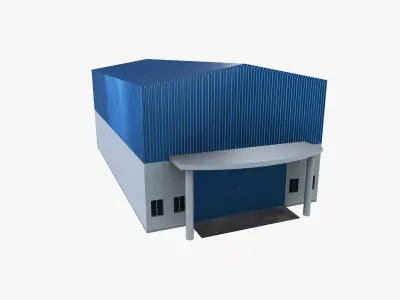 Warehouse 3D model