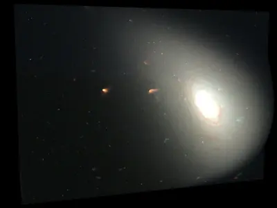 Elliptical Galaxy 3D model