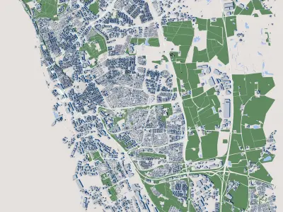 Helsingborg City Sweden 3D model