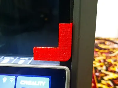 Creality K1 Series Door Protector and Vibration Damper 3D print model