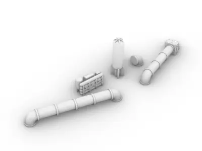 Water Works Pack 3D print model