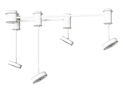 Ceiling lamp Loft It Flock 10189 1000 3D model