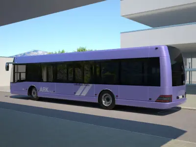 ARK bus 12 Suburban Liner 3D model