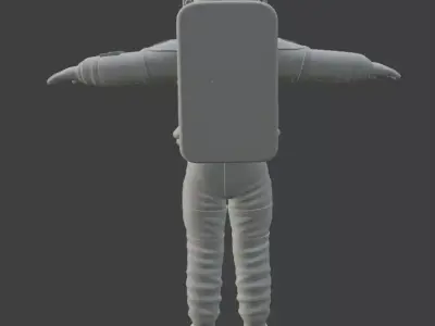 Spacesuit Astronaut EVA Suit 3D Model High Detail 3D model