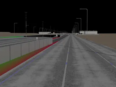 SAUDI HIGHWAY 2022 3D model
