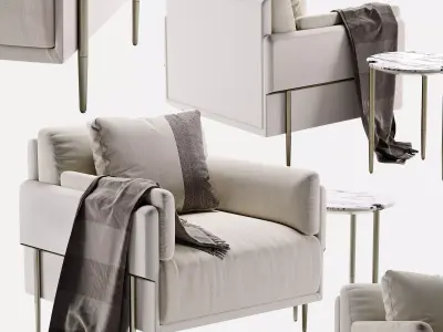 Armchair Zero Z170 3D model