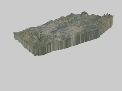 TASHKENT City Low-poly 3D model