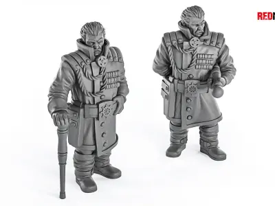 Fleet Commander - Imperial Force 3D print model