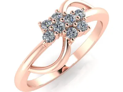 light weight gold diamond rings-C111116SKCH2026039-wt-0-5 3D print model purchase