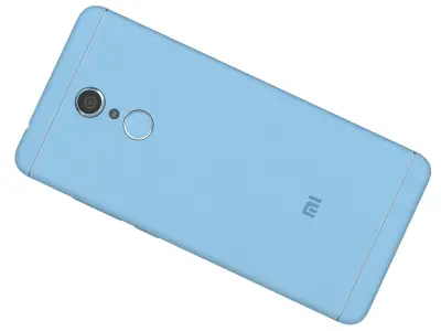 Xiaomi Redmi 5 Light Blue 3D model