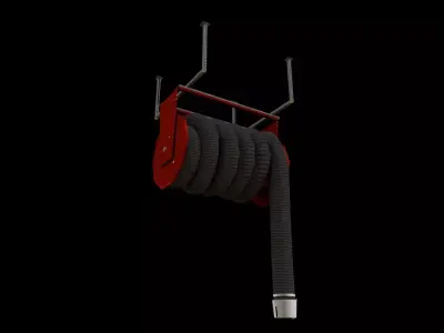 Industrial Workshop Props Pack - Cabinets and Equipment Free low-poly 3D model