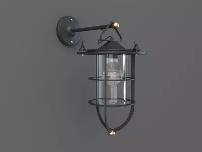 Amiyah Wall Light 3D model