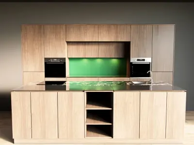 15-Kitchen3 texture 2 3D model