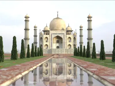 Taj Mahal Palace 3D model