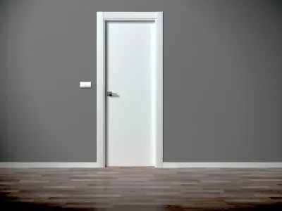 3 Interior Doors - 3 Puertas de Interior 3D model