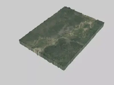 Patna City Low-poly 3D model