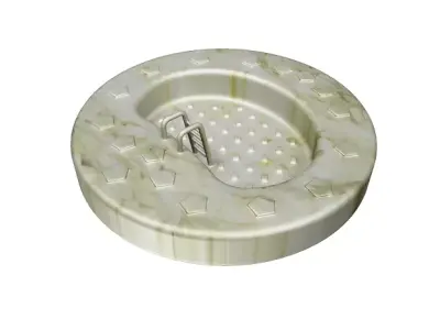 Cartoon Swimming Pool Low-poly 3D model