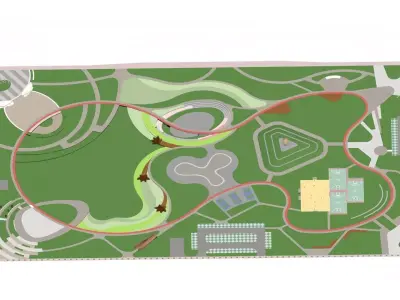 Landscape Park 3D model