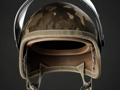 How to texture a military helmet  In substance painter Texture