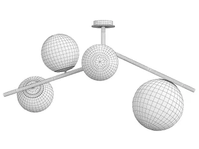 Bubble Glass Low-poly 3D model