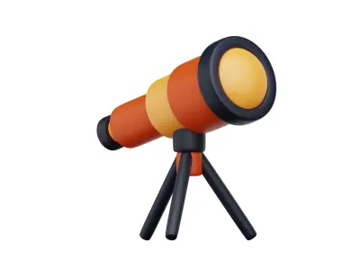Telescope 3D model