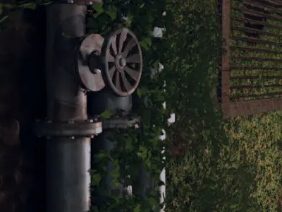 Vintage street 3D model