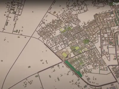 Suluq Libya Digital Twin of Smart City Low-poly 3D model