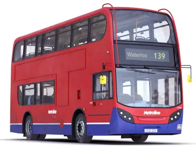  London Bus Enviro400 Simple Interior 