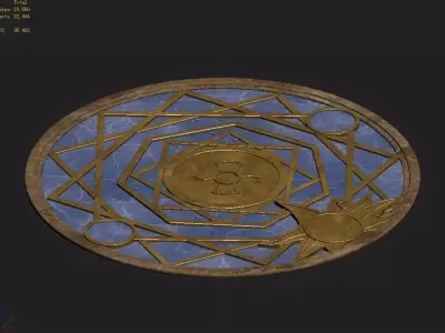 Rainbow City - Landmark 01 3D model