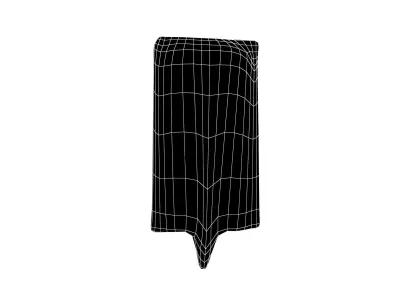 Speech Balloon v4 002 Low-poly 3D model