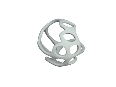 SciFi Cube Object No 29498 Low Poly Shape Texture
