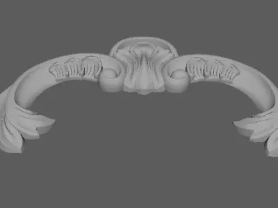 dekor ornament 3D model 100