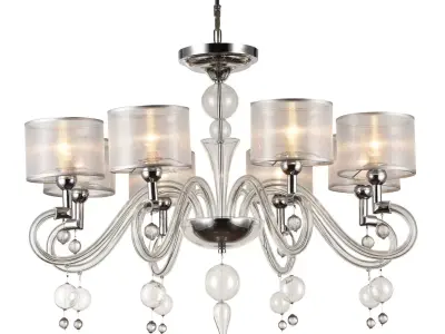 Chandelier Neoclassic Bubble Dreams MOD603-08-N Maytoni Classic Free 3D model