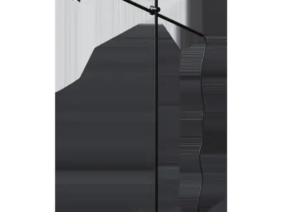 SKURUP Outdoor reading lamp black 3D model