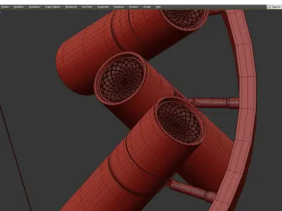 APPOINT ROUND LIGHT Low-poly 3D model