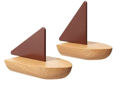 Opty Boat Accessories Toys by Ferm Living 3D model