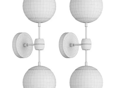 Inodesign Fireflies Wall Sconce 3D Model 3D model