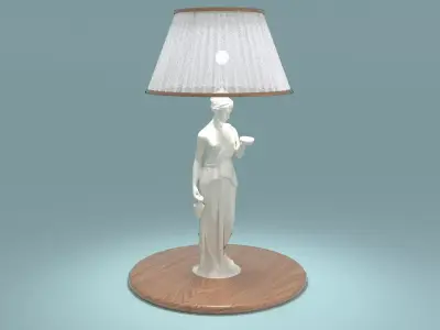 Bedside Lamp 3D model shop