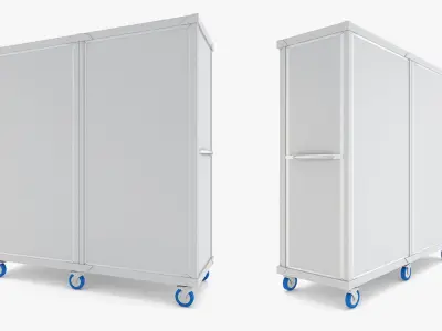 Medical - Supply Carts 4  3D model