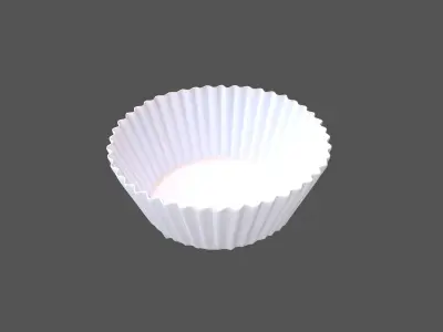 Cupcake Case v1 001 Low-poly 3D model
