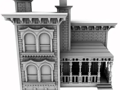 Victorian House model - Anna 3D print model
