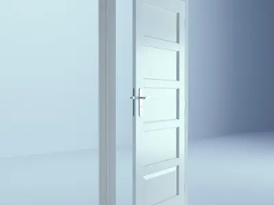White Door 33 3D model