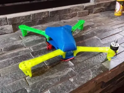 DeeJayEye DJI Crossfire arm remix v3 Free 3D print model