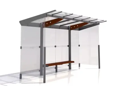 MMCite Regio 310a Bus Shelter 3D model