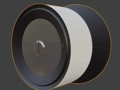 Game Ready Doorknob light bulb Free low-poly 3D model