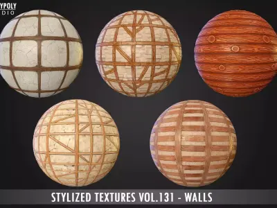 Walls Vol 131 - Stylized Textures Texture
