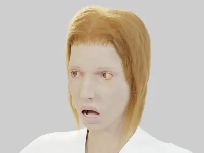 Realistic Woman 3D model