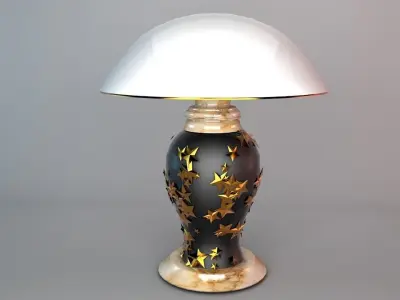 Table Lamp 3D model 125