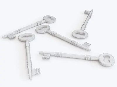 Key 05 3D model